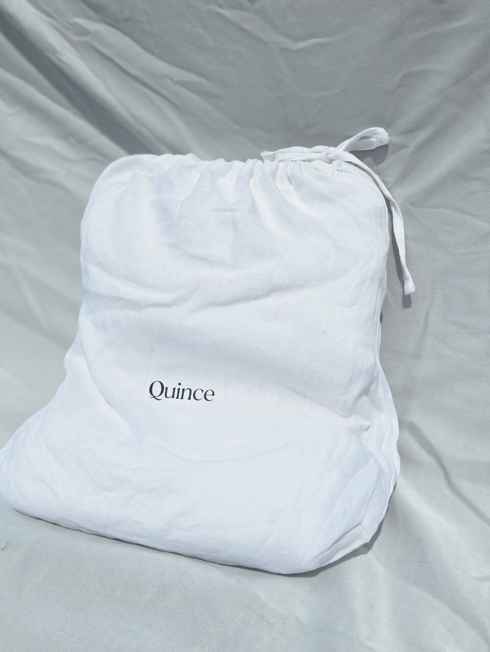New Quince 100% European Linen Duvet Cover King/cali King White